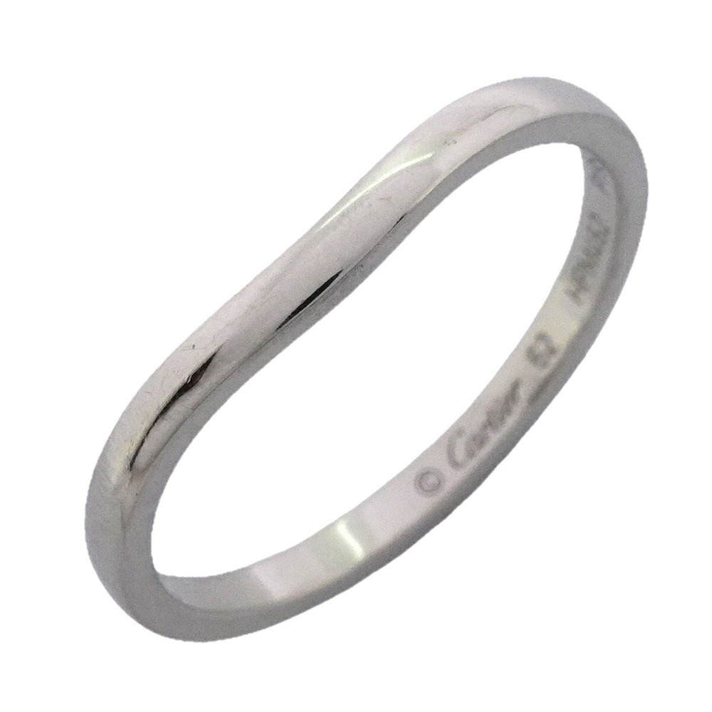 Cartier Ballerina Ring, Pt950 Platinum, Size 62, Men's, P3603397